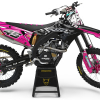 Pink Mx Graphics for Suzuki Dirt Bike Ripcore