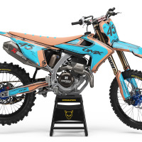 Toon Graphics for Triumph Dirt Bike