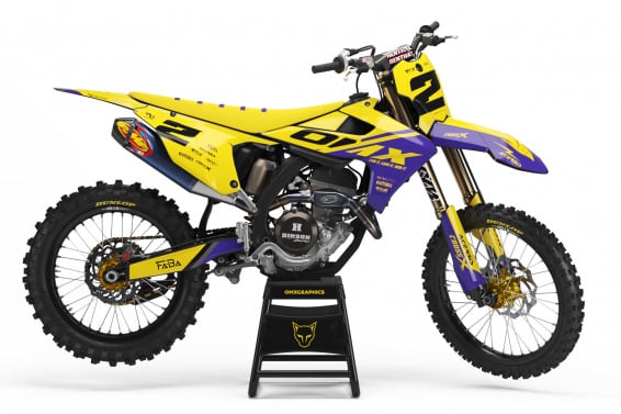 Triumph Dirt Bike Graphics Kit Corsa