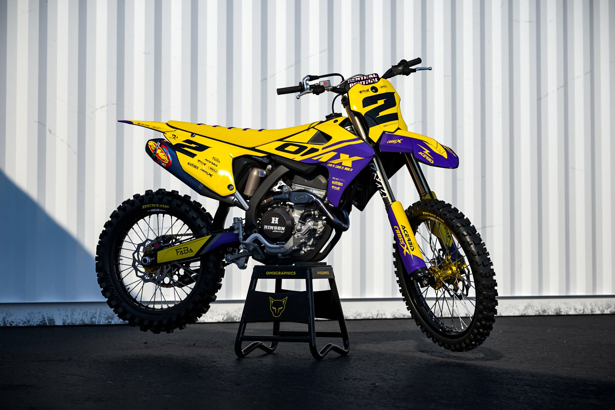 Triumph Dirt Bike Graphics Kit Corsa Promo