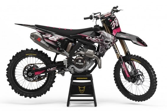 Triumph Dirt Bike Graphics Kit Hellthorn
