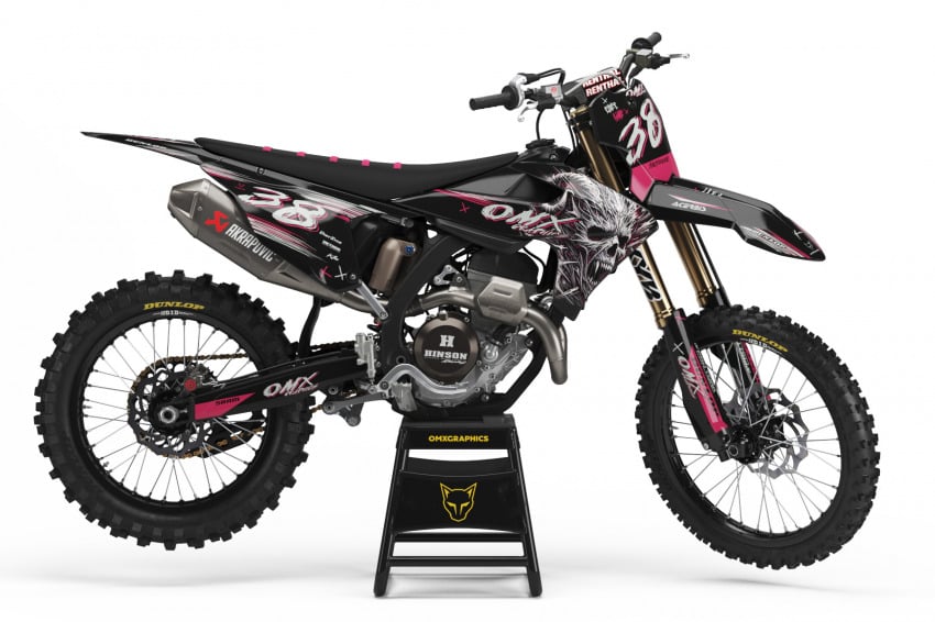 Triumph Dirt Bike Graphics Kit Hellthorn