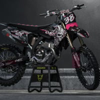 Triumph Dirt Bike Graphics Kit Hellthorn Promo