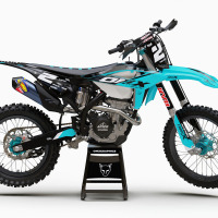 Dirt Bike Graphics for Beta Corsa Blue