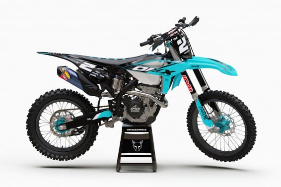 Dirt Bike Graphics for Beta Corsa Blue