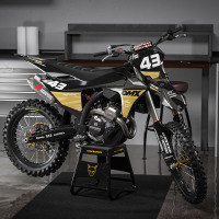 Dirt Bike Graphics for GasGas Frost Promo