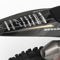 Dirt Bike Graphics for GasGas Frost Tail