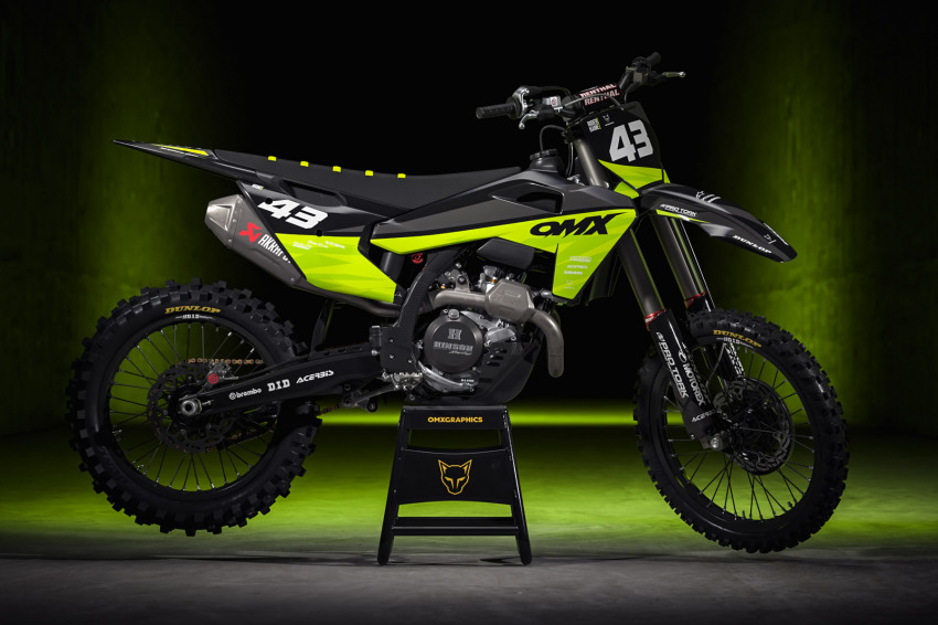Dirt Bike Graphics for Husqvarna Frost Promo