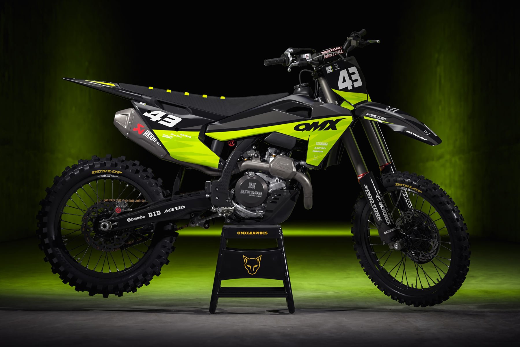 Dirt Bike Graphics for Husqvarna Frost Promo