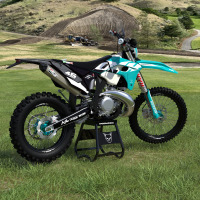 Dirt Bike Graphics for Sherco Local Blue Promo