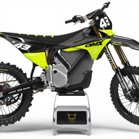 Dirt Bike Graphics for Stark Varg Frost Lime
