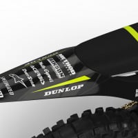 Dirt Bike Graphics for Stark Varg Frost Lime Tail