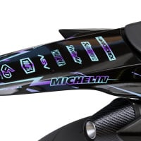 Dirt Bike Graphics for TM Racing Rhyme Black Tail