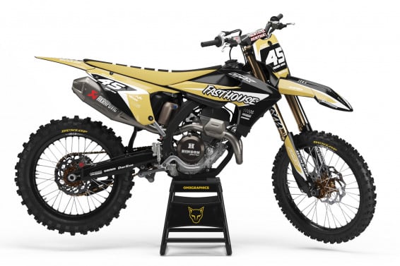 Dirt Bike Graphics for Triumph Stealth Sand