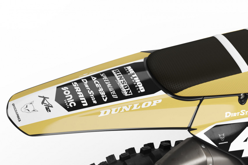 Dirt Bike Graphics for Triumph Stealth Sand Tail