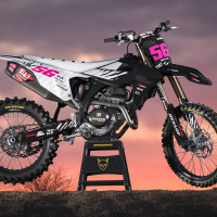 Dirt Bike Graphics for Triumph Wild Promo