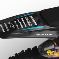 MX Graphics for KTM Dirt Bike Frost Blue Tail