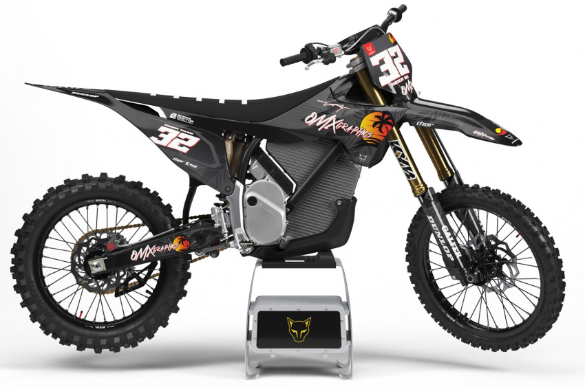 MX Graphics for Stark Varg Tropical Grey