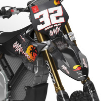 MX Graphics for Stark Varg Tropical Grey Front