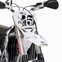 MX Graphics for TM Dirt Bike Race Front