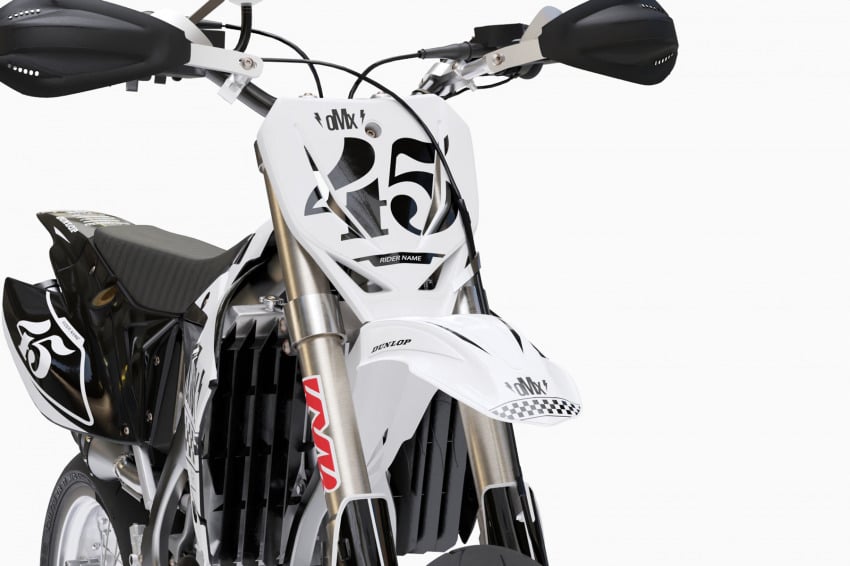 MX Graphics for TM Dirt Bike Race Front