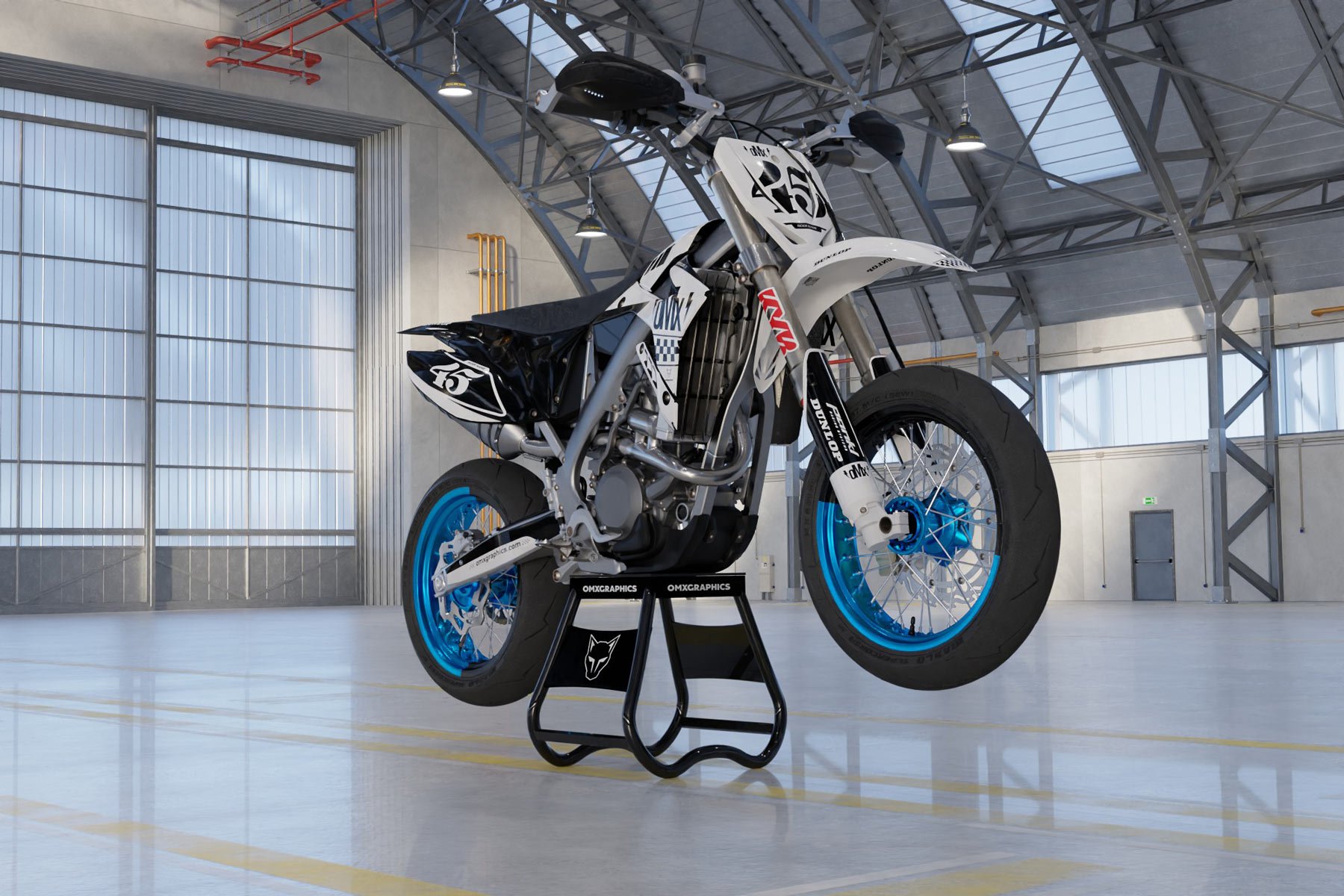 MX Graphics for TM Dirt Bike Race Promo