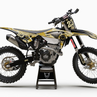 Mx Graphics Kit for Beta Dirt Bike Army Sand