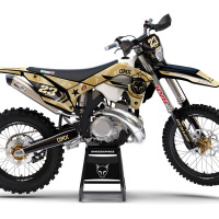 Mx Graphics Kit for Sherco Dirt Bike Army Sand