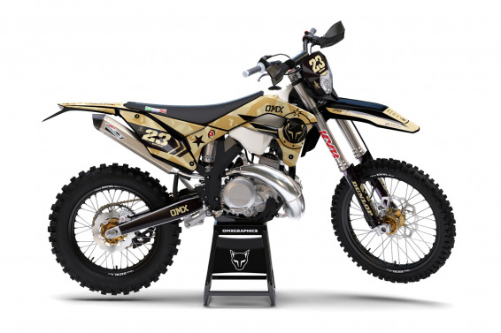 Mx Graphics Kit for Sherco Dirt Bike Army Sand