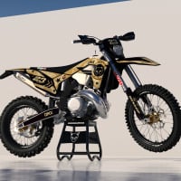 Mx Graphics Kit for Sherco Dirt Bike Army Sand Promo