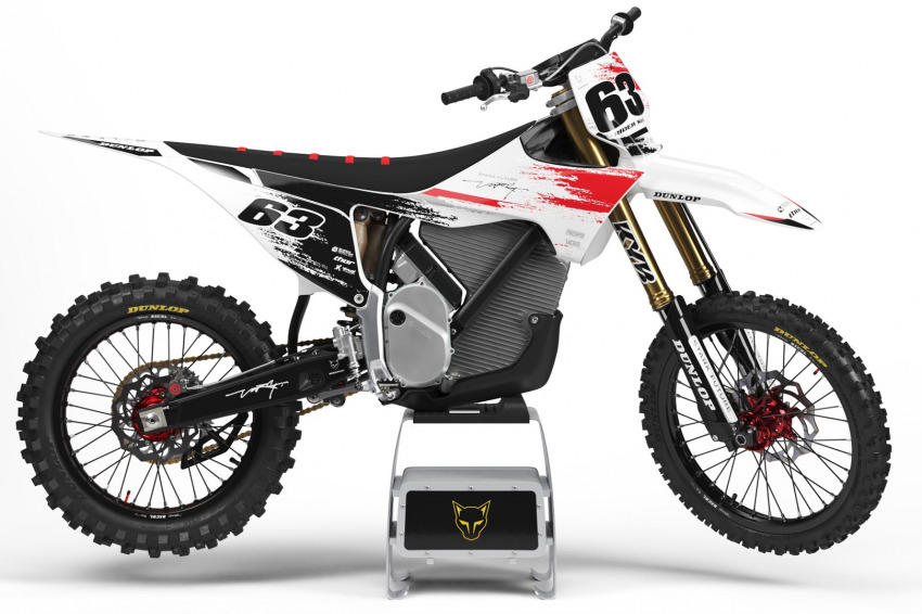 Dirt Bike Graphics Design for Stark Varg Hangout