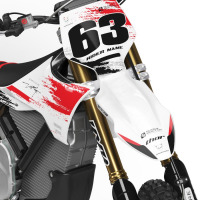 Dirt Bike Graphics Design for Stark Varg Hangout Front