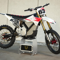 Dirt Bike Graphics Design for Stark Varg Hangout Promo
