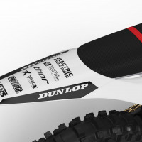 Dirt Bike Graphics Design for Stark Varg Hangout Tail