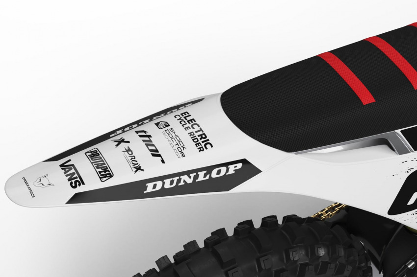 Dirt Bike Graphics Design for Stark Varg Hangout Tail
