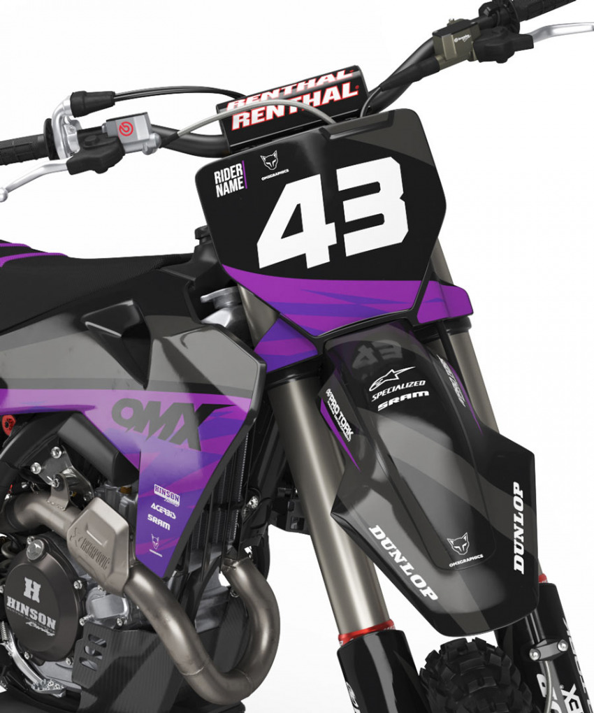 Dirt Bike Graphics Kit for Husqvarna Frost 2 Front