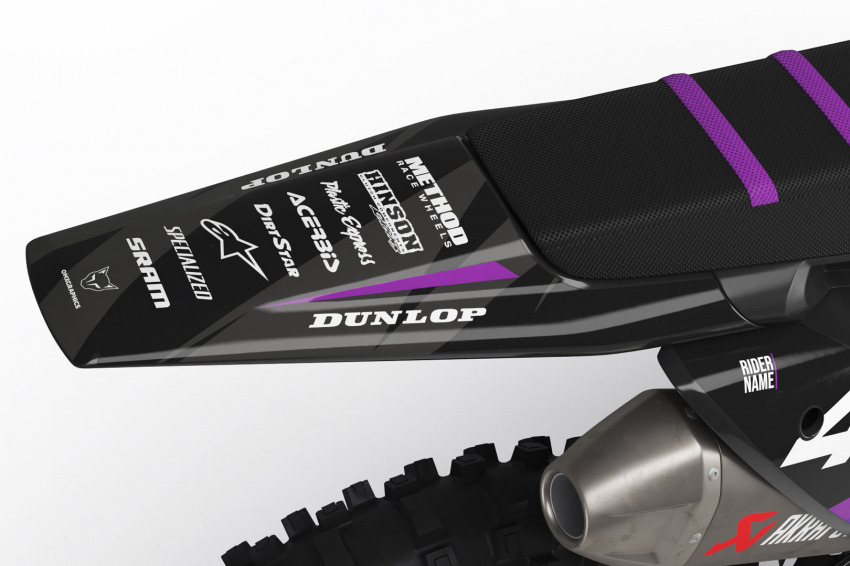 Dirt Bike Graphics Kit for Husqvarna Frost 2 Tail