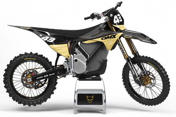 Dirt Bike Graphics Kit for Stark Varg Frost Sand