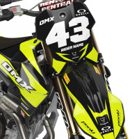 Dirt Bike Graphics Kit for Triumph Motorcycle Vandal Front