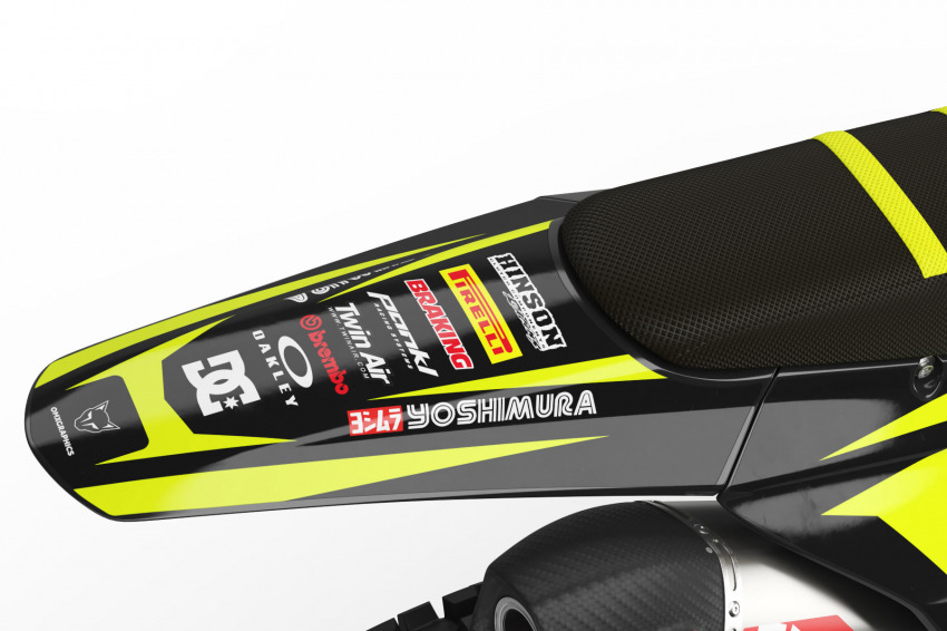 Dirt Bike Graphics Kit for Triumph Motorcycle Vandal Tail