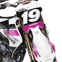 Dirt Bike Graphics Kit for Triumph Phantom Front