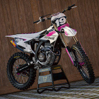Dirt Bike Graphics Kit for Triumph Phantom Promo