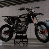 Dirt Bike Graphics for Beta Rhyme Black Promo