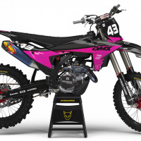 Dirt Bike Graphics for KTM Frost Pink
