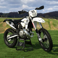 Dirt Bike Graphics for Sherco Race White Promo