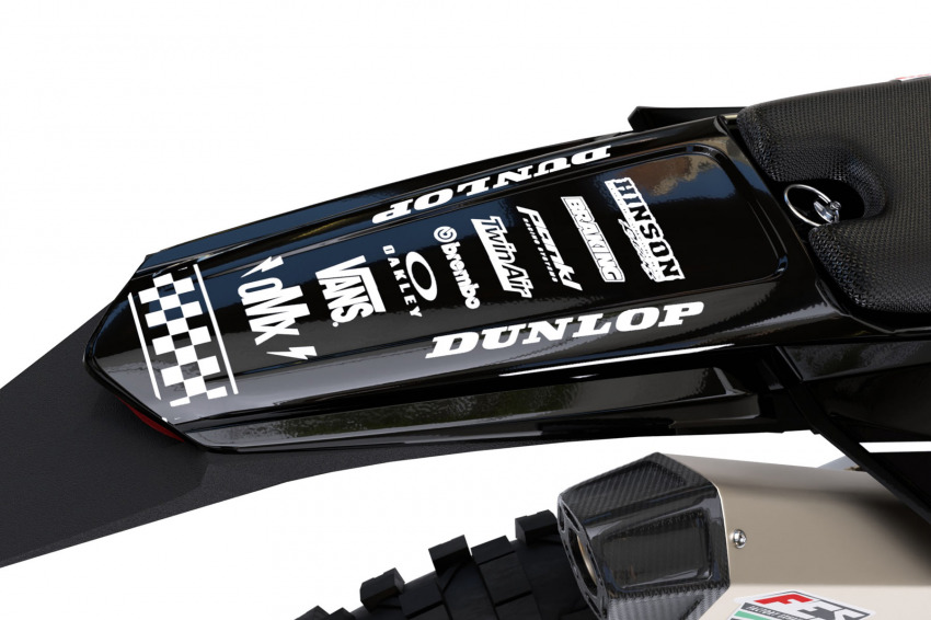 Dirt Bike Graphics for Sherco Race White Tail