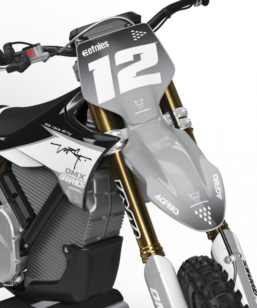 Dirt Bike Graphics for Stark Varg Vendetta Front