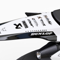 Dirt Bike Graphics for TM Racing Hangout White Tail