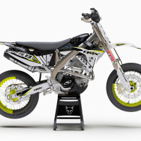 Dirt Bike Graphics for TM Racing Yellow Enigma