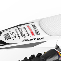 Dirt Bike Graphics for Triumph Torch Blue Tail
